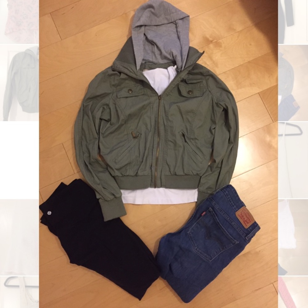 Stylish green jacket
